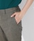 【セットアップ対応/FLEX PANTS】オーロラ ツイード ストレッチ イージ