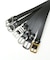 OILED LEATHER BLACK NARROW BELT