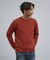 【アラン編】パッチワーク クルーネック ニット