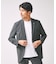 【セットアップ対応/FLEX JACKET】トリコットツイル マルチストレッチ