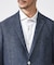 【セットアップ対応/FLEX JACKET】カラミ織り ストレッチ メッシュジャ