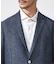 【セットアップ対応/FLEX JACKET】カラミ織り ストレッチ メッシュジャ