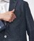 【セットアップ対応/FLEX JACKET】カラミ織り ストレッチ メッシュジャ