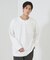 【レイヤード】キーネック ロングスリーブ Tシャツ