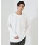 【レイヤード】キーネック ロングスリーブ Tシャツ