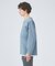 【レイヤード】キーネック ロングスリーブ Tシャツ