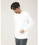【Vネック】ポンチ 長袖 Tシャツ