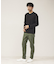 【Vネック】ポンチ 長袖 Tシャツ