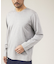 【Vネック】ポンチ 長袖 Tシャツ