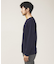 【クルーネック】ポンチ 長袖 Tシャツ