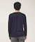 【クルーネック】ポンチ 長袖 Tシャツ