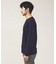 【クルーネック】ポンチ 長袖 Tシャツ