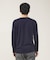 【クルーネック】ポンチ 長袖 Tシャツ