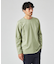 【クルーネック】ポンチ 長袖 Tシャツ