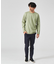 【クルーネック】ポンチ 長袖 Tシャツ