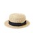 【RUBEN/ルーベン】STRAW BOATER HAT /ストローハット/カン