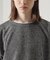 メランジパイルフェイクレイヤード/ロングTシャツ
