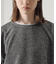 メランジパイルフェイクレイヤード/ロングTシャツ