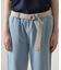 ワイドテーパード デニムペインターパンツ /ワークパンツ /ベルト付