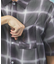 【WEB限定】マイクロメッシュ オンブレチェック半袖シャツ/ユニセックス