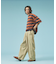 【WEB限定】タックバギーシルエットパンツ/ワイドテーパード/ユニセックス