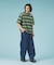 【WEB限定】タックバギーシルエットパンツ/ワイドテーパード/ユニセックス