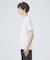 【ノンストレス】定番 / COTTON LYCRA 圧着 クルーネック 半袖 T