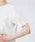 【ノンストレス】定番 / COTTON LYCRA 圧着 クルーネック 半袖 T