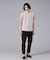 【ノンストレス】定番 / COTTON LYCRA 圧着 クルーネック 半袖 T