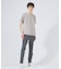 【ノンストレス】定番 / COTTON LYCRA 圧着 クルーネック 半袖 T