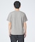 【チェック柄】ジャガード Vネック 半袖 Tシャツ