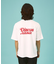 【DISCUS/ディスカス】ビッグシルエット バックプリント半袖Tシャツ/ブラン