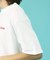 【DISCUS/ディスカス】ビッグシルエット バックプリント半袖Tシャツ/ブラン