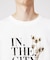 【IN THE CITY】ドライフラワー 半袖 Tシャツ