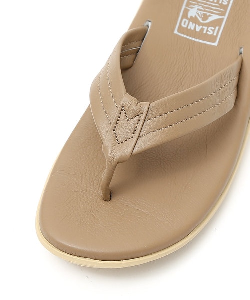 ISLAND SLIPPER / アイランドスリッパ】レザー トングサンダル