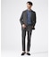 【セットアップ対応/FLEX PANTS】カラミ織り ストレッチ メッシュ パン