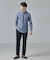 【FLEX SHIRTS】DryMoment シャンブレー シャツ