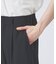 【セットアップ対応】サイドタック ストレッチ ワイドパンツ
