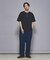 【グッドウェア】USAコットン ヘンリーネック ショートスリーブ Tシャツ