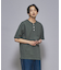 【グッドウェア】USAコットン ヘンリーネック ショートスリーブ Tシャツ