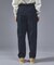 【WEB限定】ループネップデニムワイドチノパンツ/Revo.