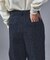 【WEB限定】ループネップデニムワイドチノパンツ/Revo.