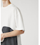 【ウズマキ】アシンメトリー 配色 オーバーサイズ ポンチ Tシャツ