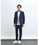 【セットアップ対応】2WAY ポンチ シャンブレー スラックス