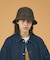 【RUBEN/ルーベン】FAKE LEATHER METRO HAT/レザーメト