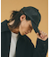 【RUBEN/ルーベン】FAKE LEATHER CAP/フェイクレザーキャップ