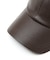 【RUBEN/ルーベン】FAKE LEATHER CAP/フェイクレザーキャップ