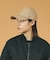 【RUBEN/ルーベン】FAKE LEATHER CAP/フェイクレザーキャップ