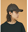 【RUBEN/ルーベン】FAKE LEATHER CAP/フェイクレザーキャップ