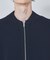 【アンサンブル対応】ダブルジャガード ニット ブルゾン